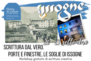 Scrittura dal vero. Porte e finestre, le soglie di Issogne